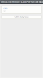 Mobile Screenshot of cpdrosario.com